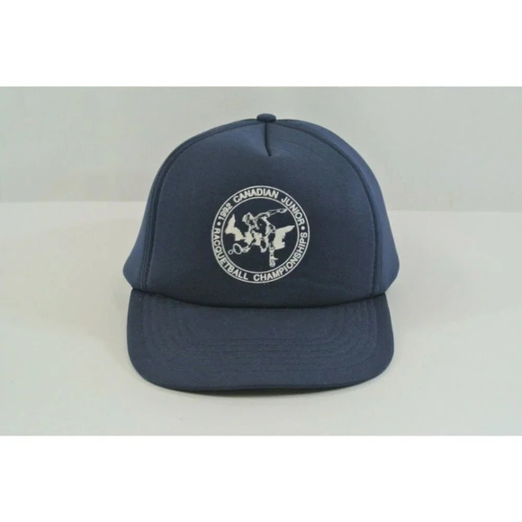 1992 Canadian Junior Racquetball  Championships Hat Adjustable Unisex - Picture 1 of 6